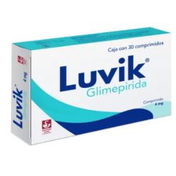 Luvik 2 mg - Caja con 15 comprimidos Glimepirida