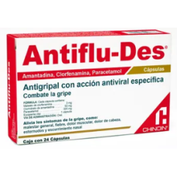 Antiflu-Des Antigripal 24 cápsulas