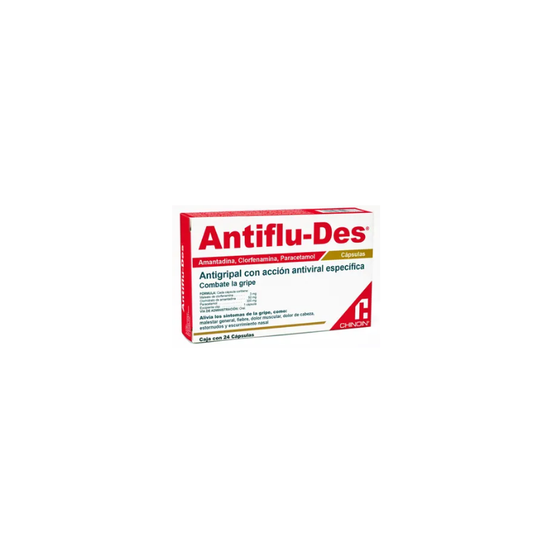 Antiflu-Des Antigripal 24 cápsulas