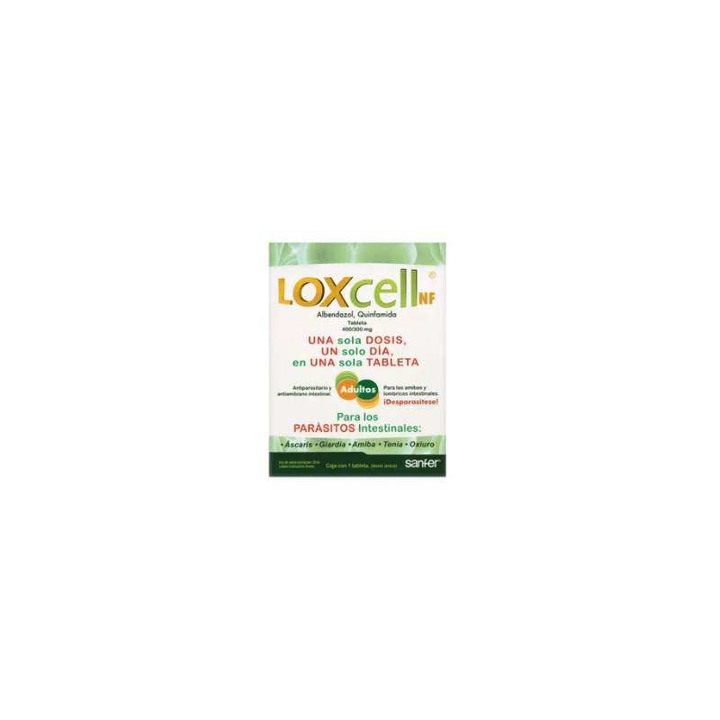 Loxcell NF Adultos 400/300 mg 1 Tableta
