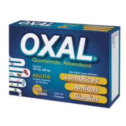 Oxal tabletas 200/150 mg 2 tabletas