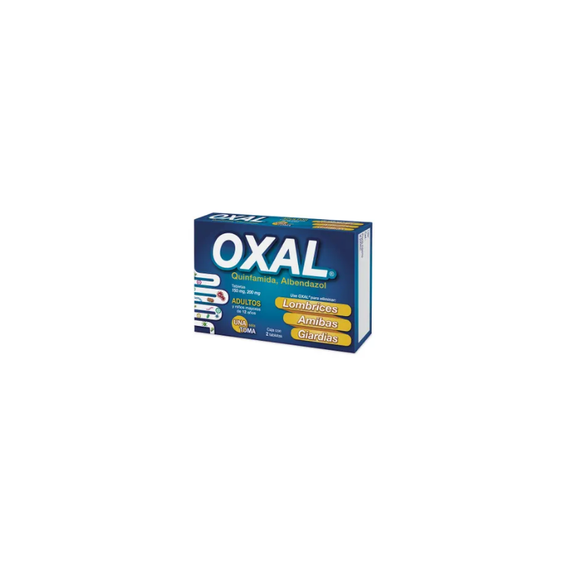 Oxal tabletas 200/150 mg 2 tabletas