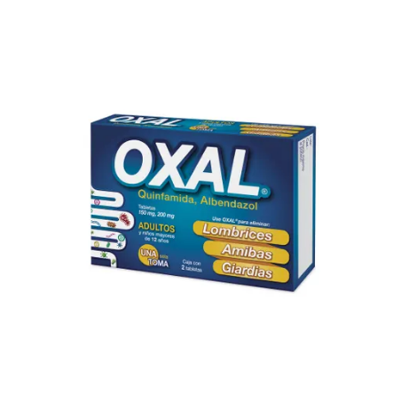Oxal tabletas 200/150 mg 2 tabletas