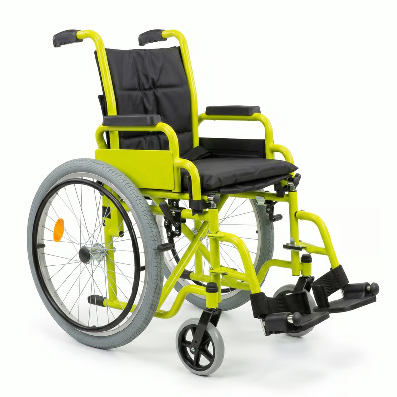 Silla De Ruedas en Acero Pediátrica